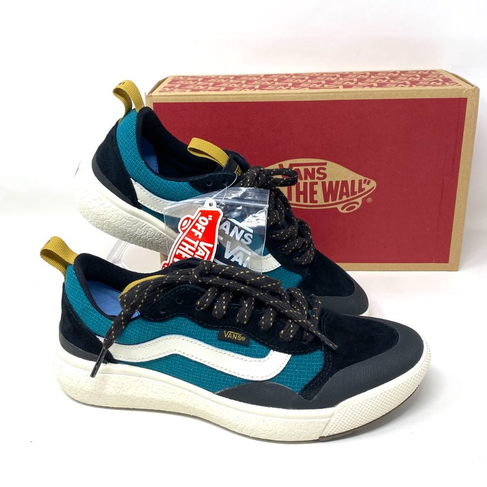 Vans Ultrarange Exo Se Blue Black Suede Shoes Women's Size Canvas VN0A4UWM4Y1 - Picture 9 of 11